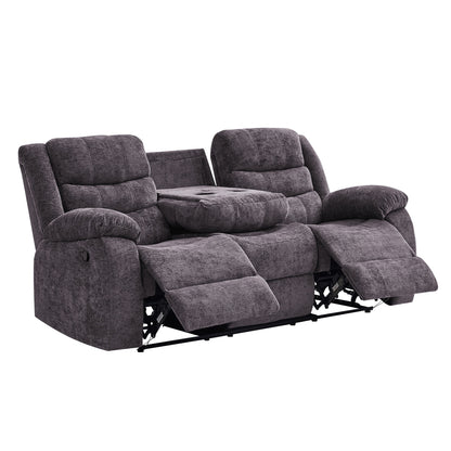 Roma Recliner Sofa with USB Charger & Cup Holders | Never Leave Your Seat