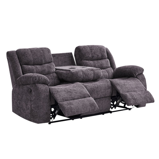 Roma Recliner Sofa with USB Charger & Cup Holders | Never Leave Your Seat