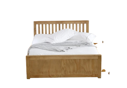 4FT6 Mission Wooden Storage Bed Frame
