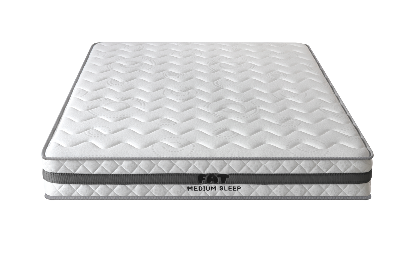 FAT Sleep Medium Firm 20cm Mattress | Tight Top Bonnell Spring | 2.3mm Wire | 4 Sizes