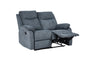 Dexter 3 Piece Recliner Sofa Set 1 2 3 Seater Fabric Manual Settee 3 Colours