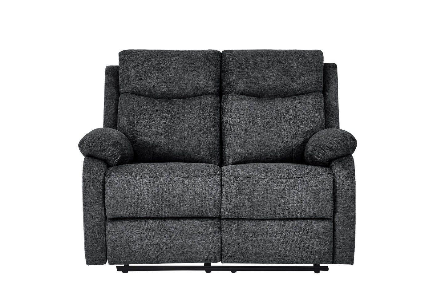 Dexter 3 Piece Recliner Sofa Set 1 2 3 Seater Fabric Manual Settee 3 Colours