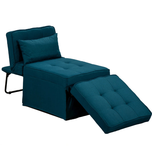 Mito 3-in-1 Travel Chair | Pouffe, Recliner & Guest Bed in One