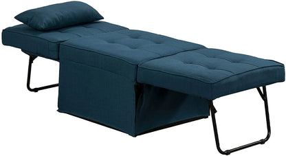 Mito 3-in-1 Travel Chair | Pouffe, Recliner & Guest Bed in One