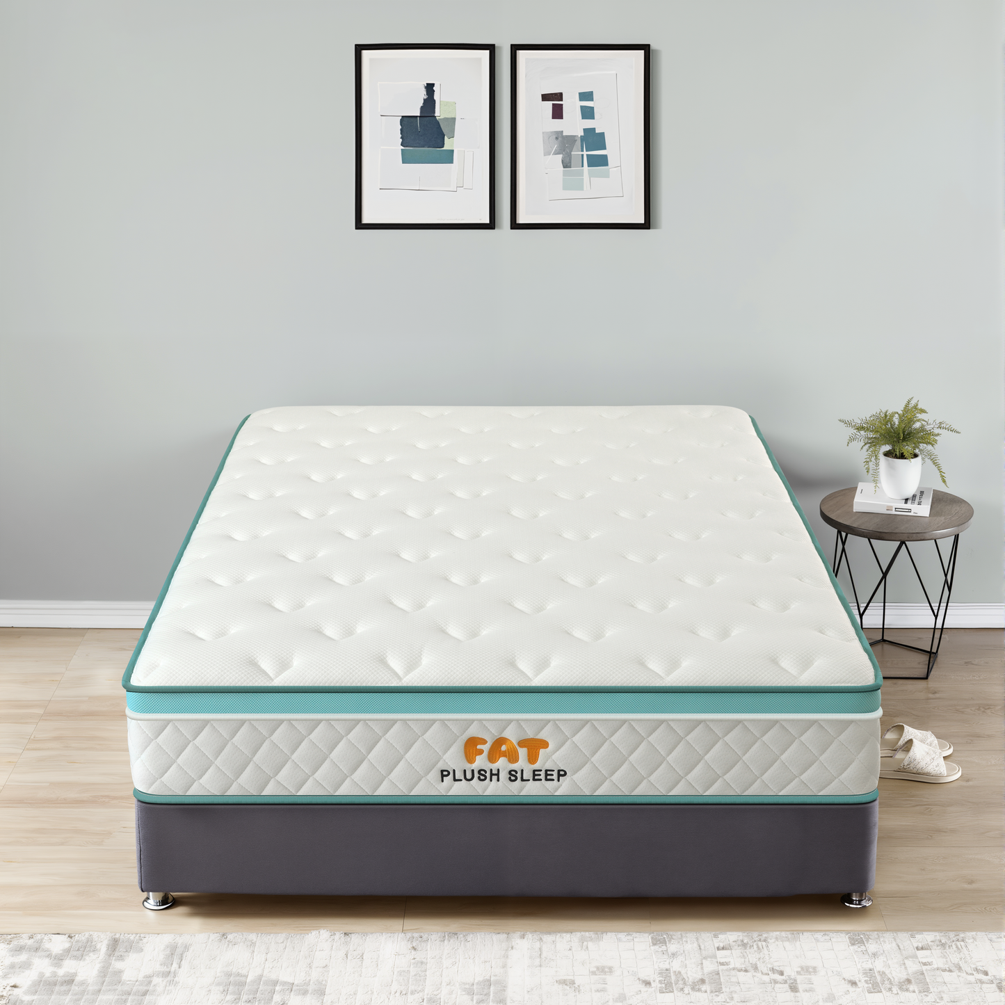 PLUSH 28cm Pocket Spring Mattress with Cooling Gel Memory Foam – Luxury Comfort