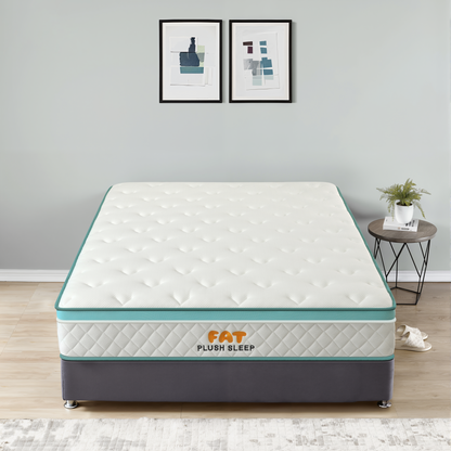 PLUSH 28cm Pocket Spring Mattress with Cooling Gel Memory Foam – Luxury Comfort