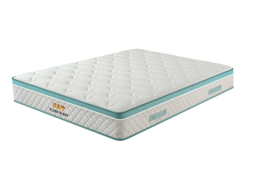PLUSH 28cm Pocket Spring Mattress with Cooling Gel Memory Foam – Luxury Comfort