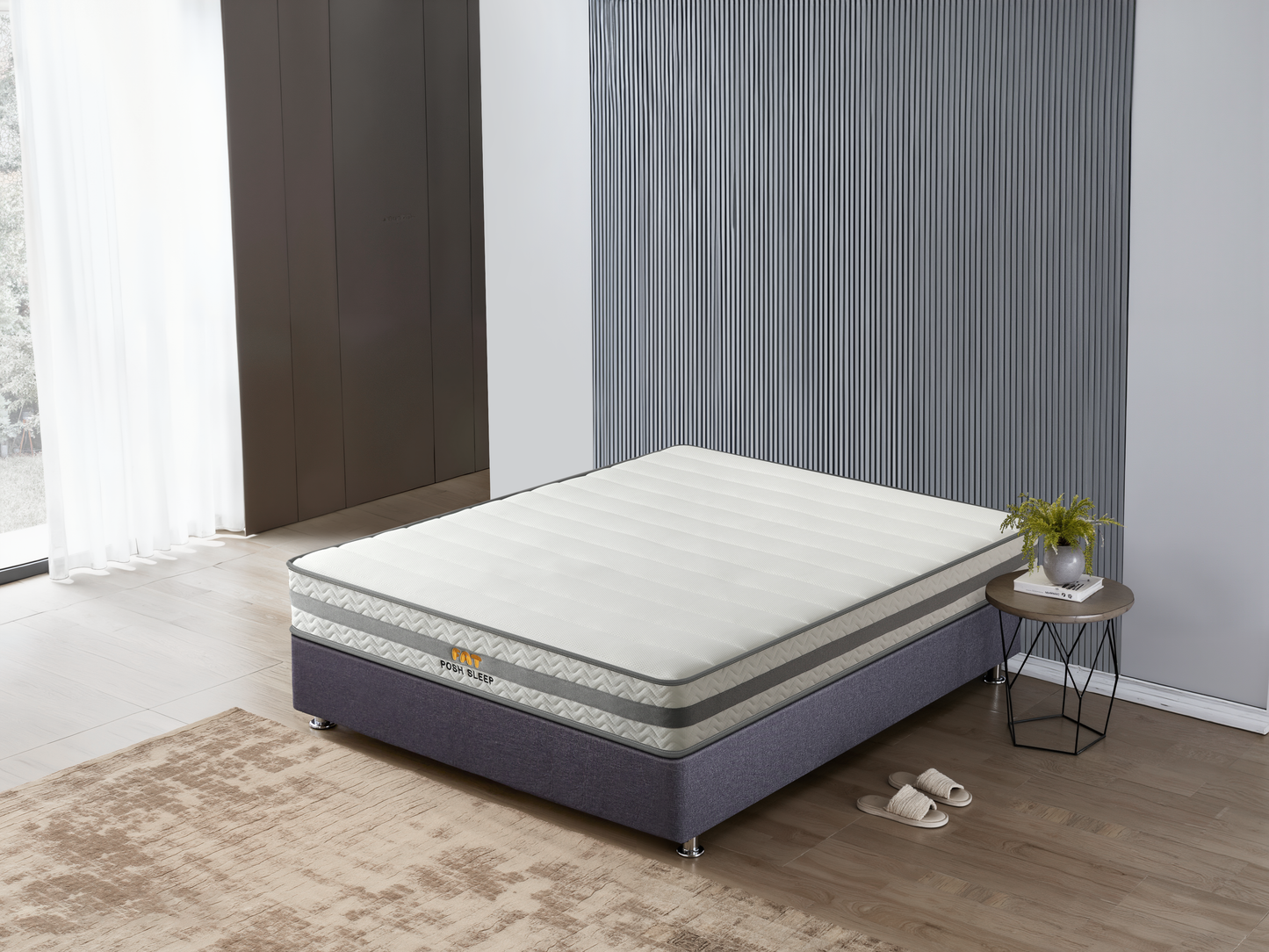 POSH Pocket Spring Mattress – 20cm - Breathable Support for Everyday Comfort