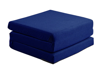Kids Folding Fabric Futon Mattress - Multiple Colours Available