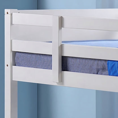 Bedford White Wooden Bunk Bed Frame - 3ft Single