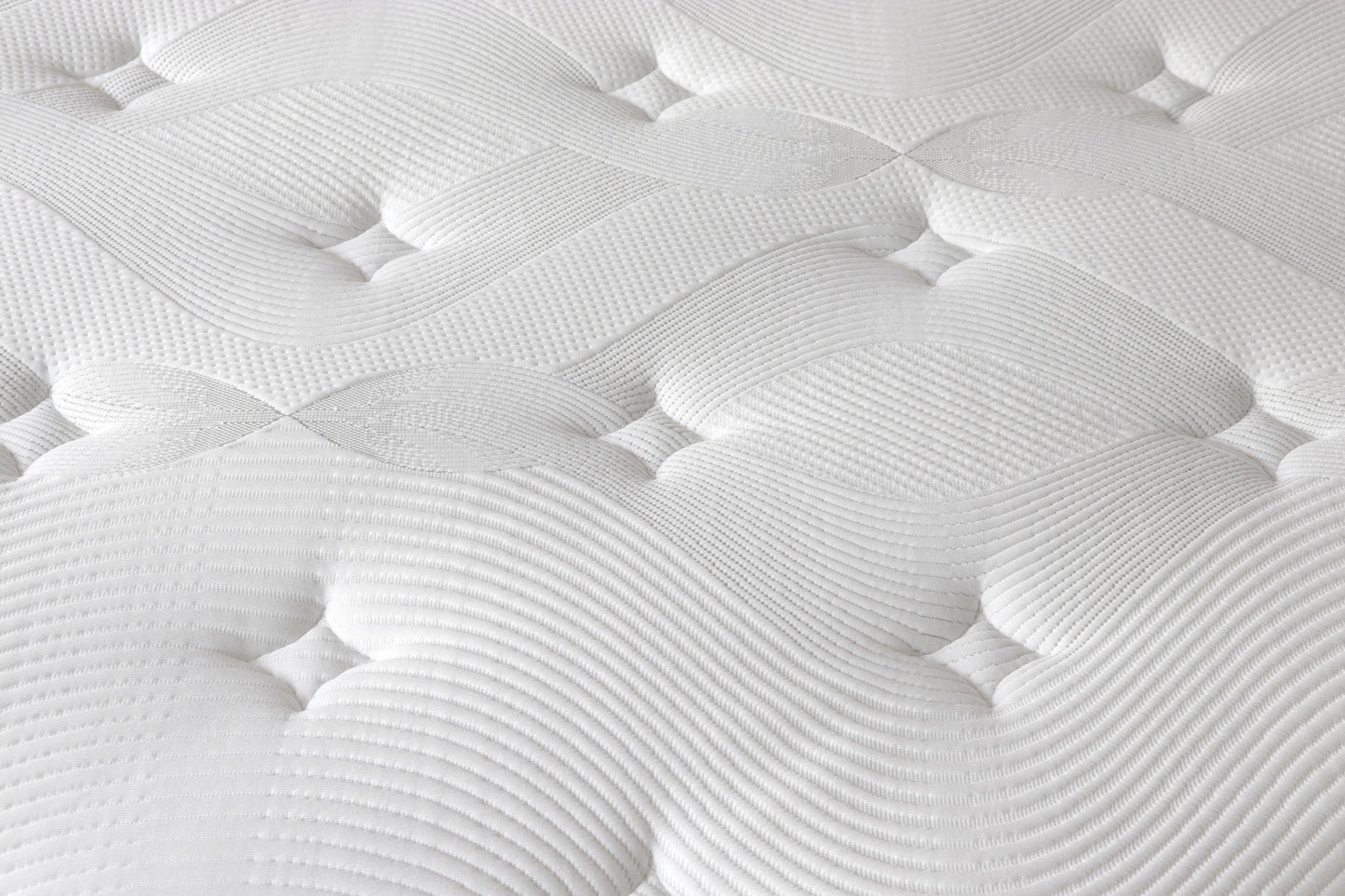 FAT Sleep Light Bamboo Bonnell Spring Mattress | Ventilated Wave Foam | Bonnell Spring | 3 Sizes