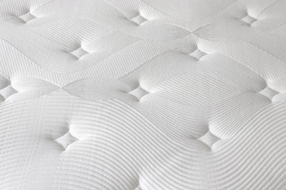 FAT Sleep Light Bamboo Bonnell Spring Mattress | Ventilated Wave Foam | Bonnell Spring | 3 Sizes