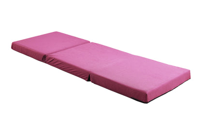 Kids Folding Fabric Futon Mattress - Multiple Colours Available