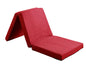Kids Folding Fabric Futon Mattress - Multiple Colours Available