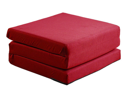 Kids Folding Fabric Futon Mattress - Multiple Colours Available