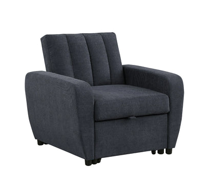 Gibson Modern and Versatile Fabric 1 Seater Sofa Bed, Living Room Furniture