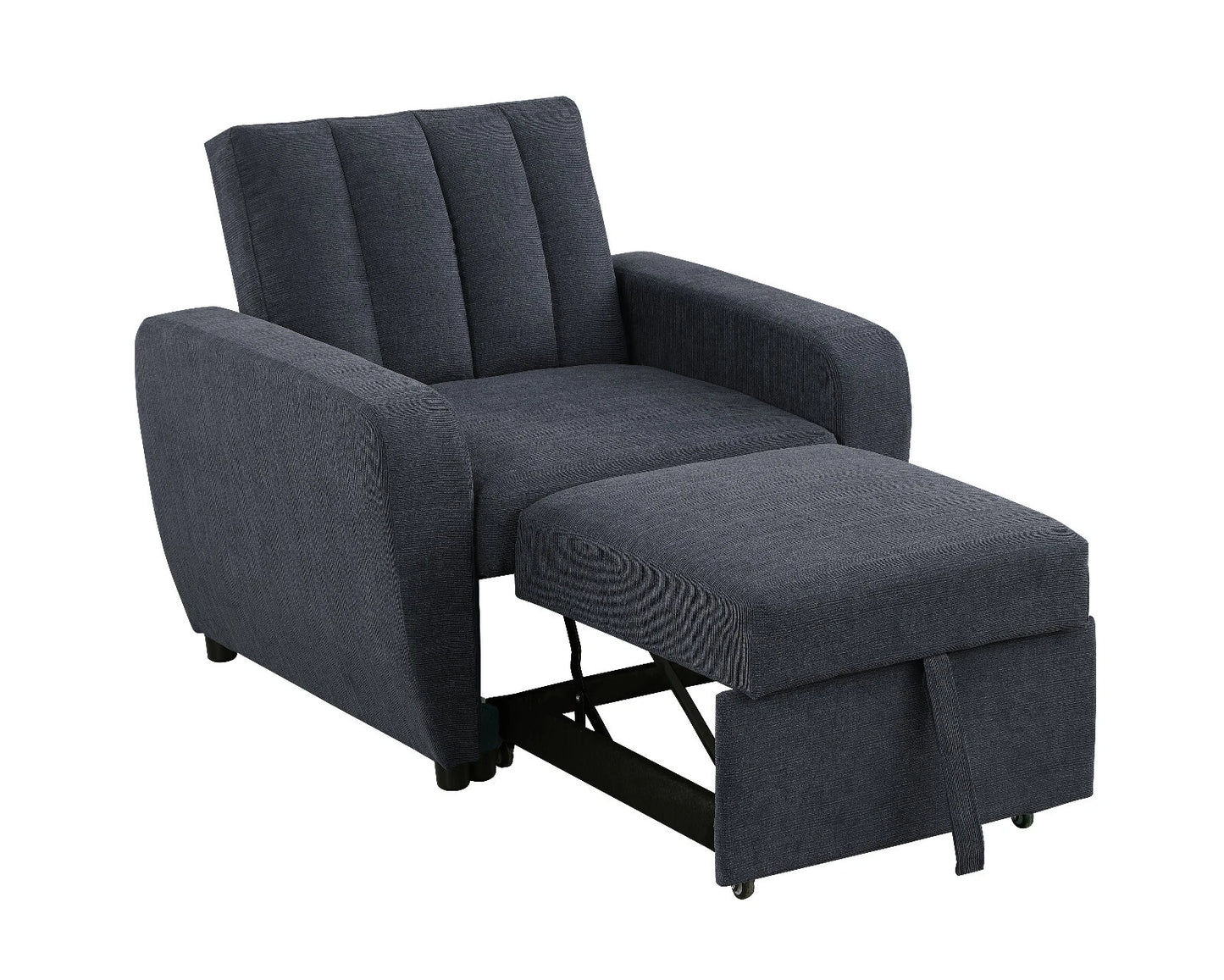 Gibson Modern and Versatile Fabric 1 Seater Sofa Bed, Living Room Furniture