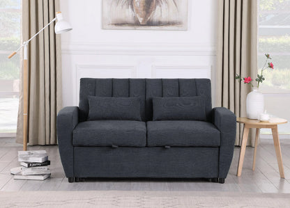 Gibson Modern and Versatile Fabric 2 Seater, Double, Guest Sofa Bed - 3 Colors