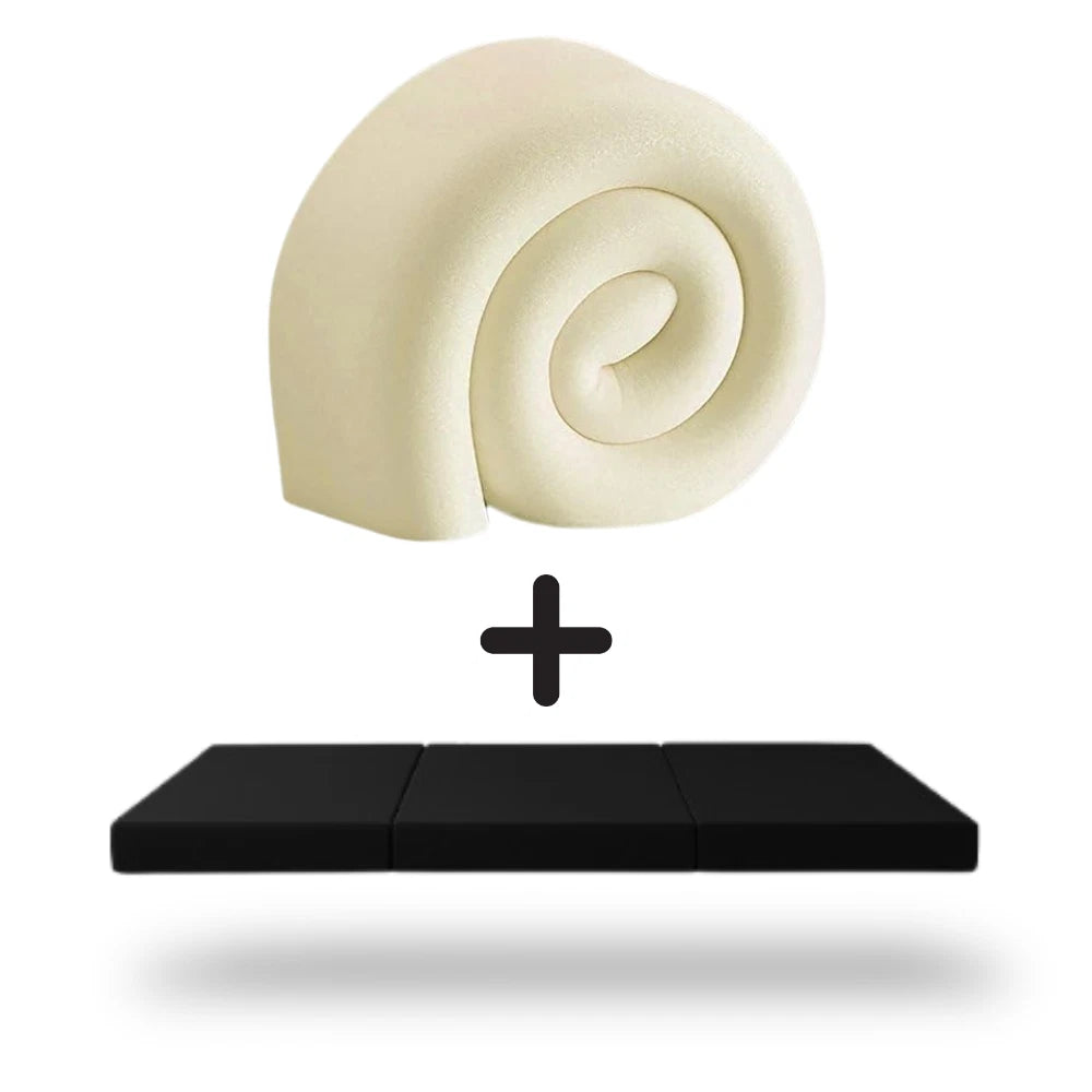 Caravan Camper Van Small Single 5cm (2") Memory Foam Mattress w/Cover