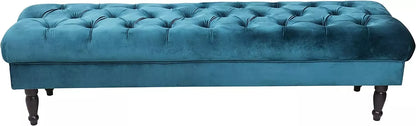 JOY Upholstered Decorative Styling Bench, Bedroom Bench Seat, Tufted and Cushion