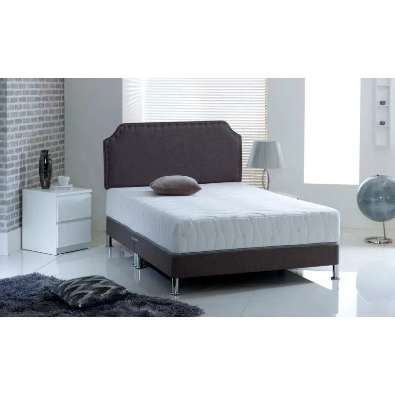 Hardrock Super Firm Reflex Foam Mattress, Super Firm Comfort, Cleanable Cover, Silent