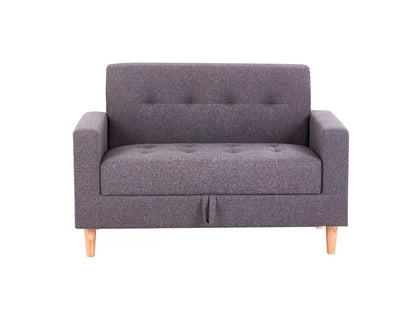 Modern Smart Sofa in a Box, Fabric Sofa with Hidden Storage - 2 & 3 Seater