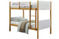 Diablo Solid Wooden Bunk Bed – Children's Bedroom Furniture, 3FT Single, Mattresses Optional