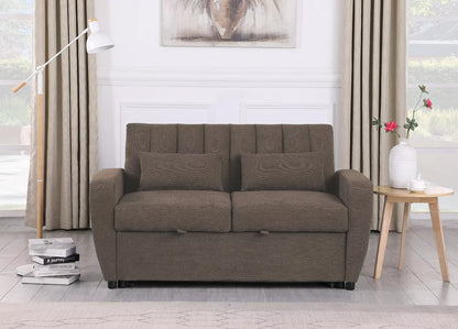 Gibson Modern and Versatile Fabric 2 Seater, Double, Guest Sofa Bed - 3 Colors
