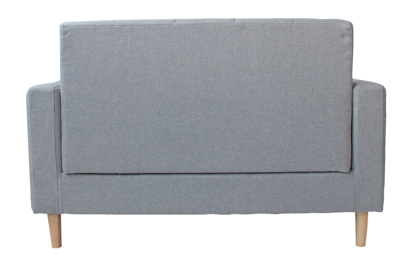 Modern Smart Sofa, Compact 2 Seater - Wooden legs & Hidden Storage-2 Colors