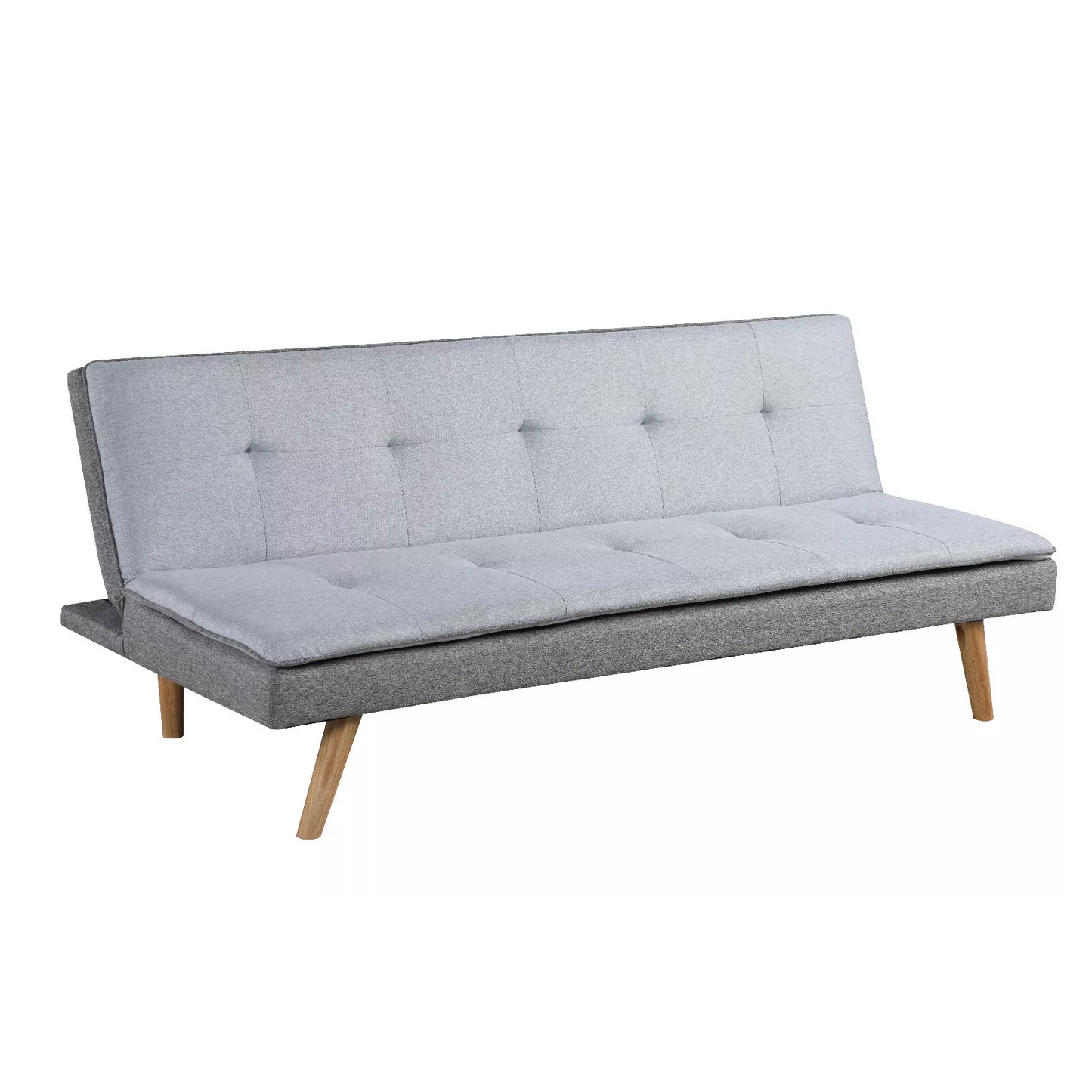 Zuma 3 Seater Fabric Sofa Bed with 3 Reclining Positions and Wooden Frame