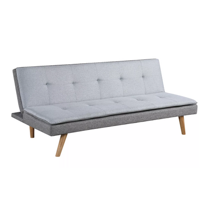 Zuma 3 Seater Fabric Sofa Bed with 3 Reclining Positions and Wooden Frame
