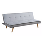 Zuma 3 Seater Fabric Sofa Bed with 3 Reclining Positions and Wooden Frame